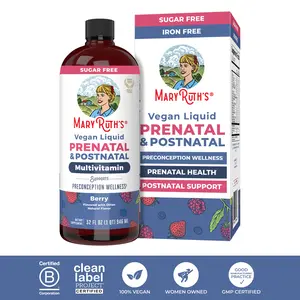 MaryRuth’s Prenatal & Postnatal Liquid Multivitamin - Sugar Free - Vegan - Non-GMO - 32oz