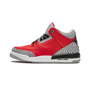 Air Jordan 3 Retro GS "Red Cement/Unite" CQ0488 600