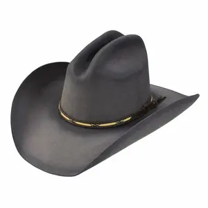 Resistol Jason Aldean Rearview Town Granite Grey 4X Unisex Western Cowboy Hat RWRVTW-JA414974
