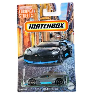 Matchbox 2023 - 2018 Bugatti Divo (European Streets) - Diecast Car