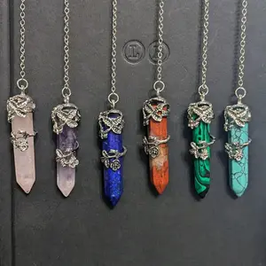 Handmade Bookmark - Genuine Crystal Wrapped in Silver Floral Design for Unique Book Lovers' Accessory