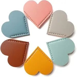Leather Heart Bookmark - Bookmarks for Women, Perfect Book Accessories & Book Marks for Reading, Ideal Book Lovers Gifts, Stylish Book Marks & Book Mark Essentials