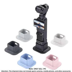 Dji Osmo Pocket 4 Silicone Protective Case, Soft Anti-Scratch Shockproof Shell, Lens Cover, Dust Proof, Skin Friendly Camera Accessory