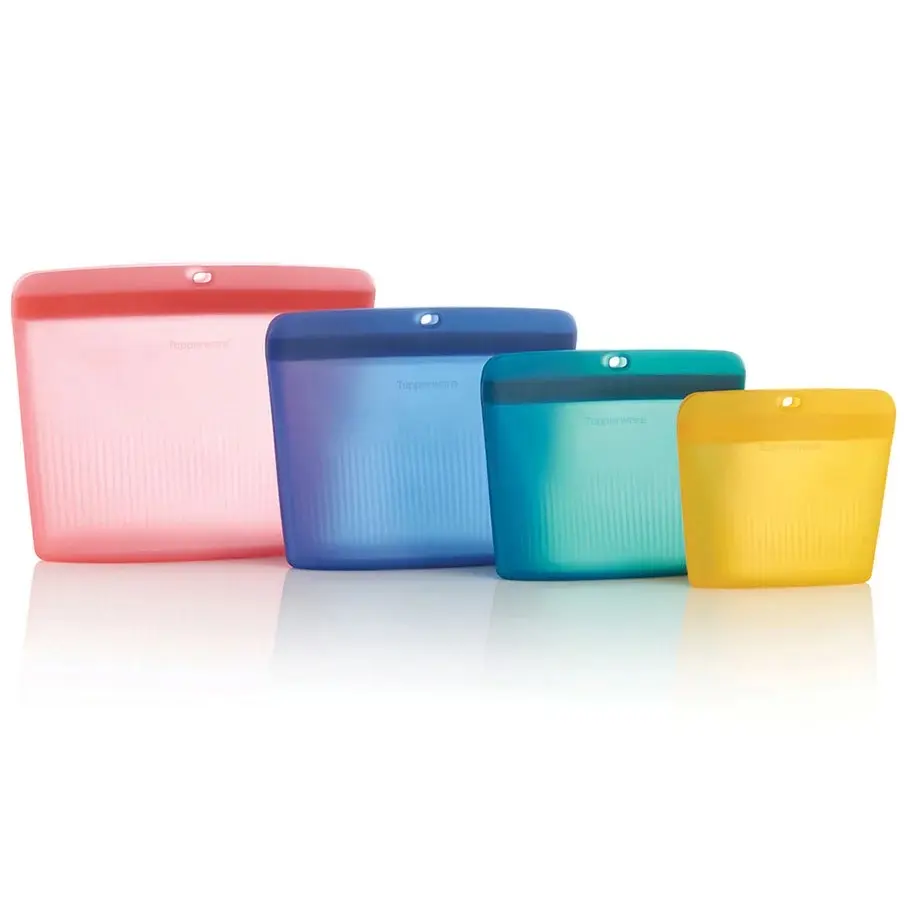 THE ULTIMATE SILICONE STAND-UP BAG SET