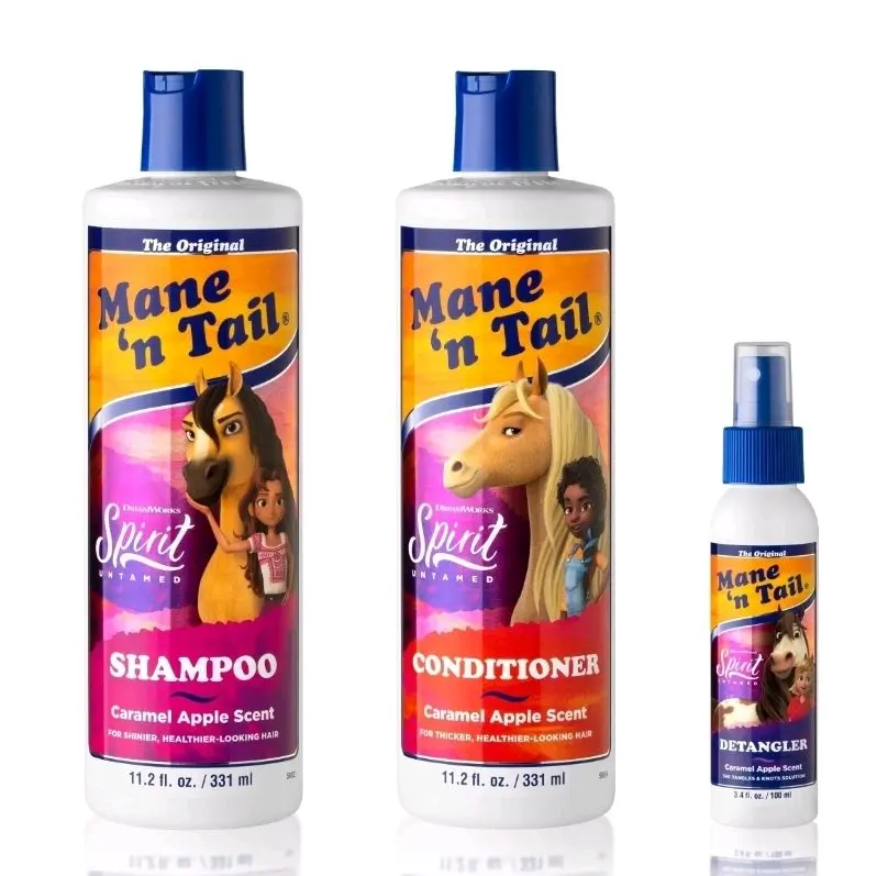 Spirit Untamed Kids Shampoo + Conditioner with Detangler Set