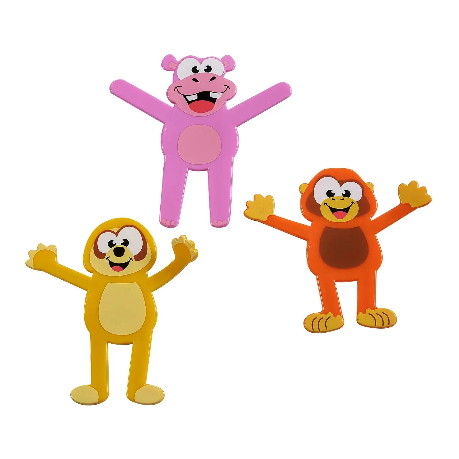 4.5" Big Eye Wacky Character Doll Bendables - 12-Piece Set, Ideal for Classroom Activities, Collectibles, Party Favors