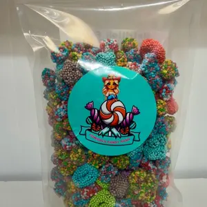 Cowgirls Candy Rush Nerdy Crunchy 1lb Mix-Sweet Sour Snack