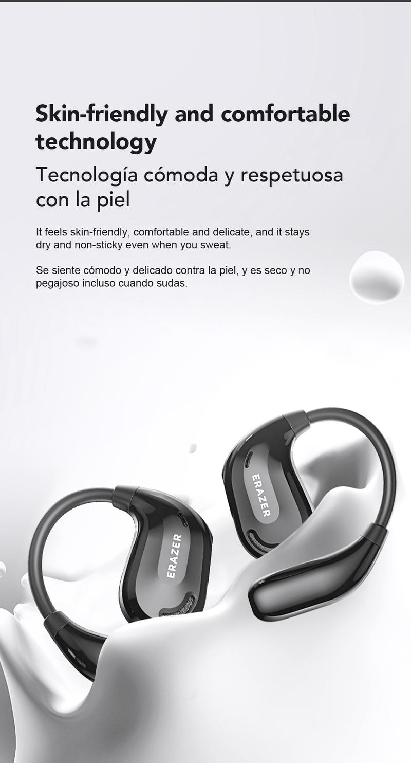 ERAZER XT66Pro OWS Translation Wireless Bluetooth Earphones Support 135 Languages Real Time Bluetooth Translation Earbuds HIFI Sound Quality Light-Weight Headphones Built-in Microphone Support Phone Calls Music AI Chat ERAZER XT66Pro OWS Translation Wireless Bluetooth Earphones Support 135 Languages Real Time Bluetooth Translation Earbuds HIFI Sound Quality Light-Weight Headphones Built-in Microphone Support Phone Calls Music AI Chat
