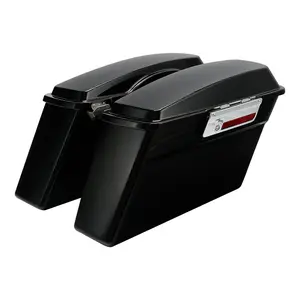 TCMT Hard SaddleBags Fit For Harley Touring Road Street Glide 1994-2013 2012