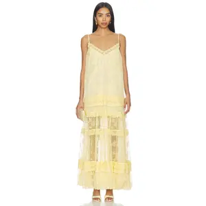 Tularosa Gracie Maxi Dress in Baby Yellow