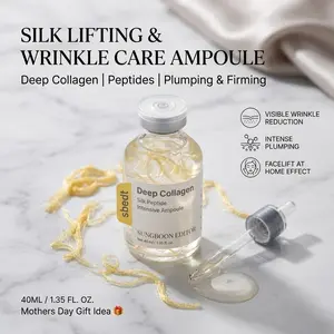 [Sungboon] Silk Lifting Peptide Ampoule | Wrinkle Care | Face-Lift at Home serum with Peptides & Deep Collagen | Plumping, Smooth, Anti aging Korean Skincare mothers day gift ideas (40ml)