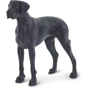 Great Dane Figurine - Detailed 5" Plastic Dog Figure - Toy for Boys, Girls, and Kids Ages 3+