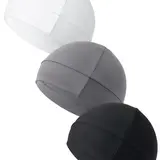 Unisex Solid-Color Multi-Functional Polyamide Outdoor Sports Hat for Adults - Adjustable Protective Cap, Helmet-Fit Pad, Elastic Headband, Machine Washable, Cycling Lightweight Hat, 1 Size, Flexible Strap, Multi-Sport Use, Bike-Ready Liner