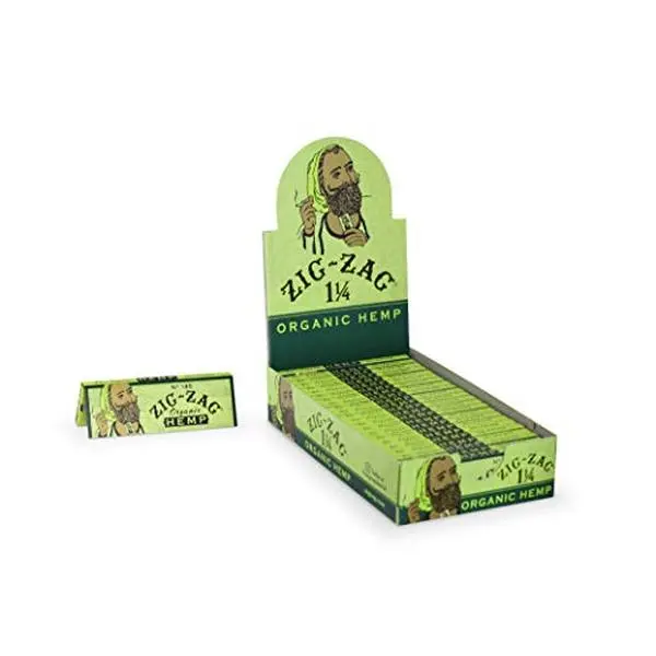 Zig Zag Hemp Papers 1 1/4 oz (Pack of 24) Zig Zag Hemp Papers 1 1/4 oz (Pack of 24)