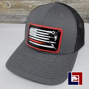 Custom Fireman Snapback Hat Custom Fireman Snapback Hat