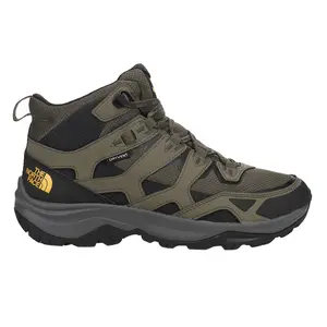 The North Face Mens Hedgehog 3 Mid Waterproof Hiking Casual Boots Ankle - Green