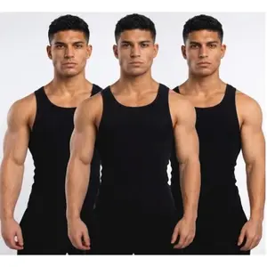 Men's True-to-Size Shapewear Tank Top – Breathable, Slim-Fit Workout Beater for Seamless Coverage & All-Day Comfort