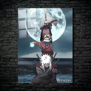 Narutoojiraya   Poster    Anime Manga Gift Idea - Fantasy Wall Décor