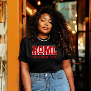 Delta Sigma Theta T-Shirt: AOML Sorority Gift