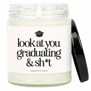 Graduation Gifts for 2026 Grad, College Graduation Gifts, High School Graduation Gifts, Personalized Candles, Funny Candles