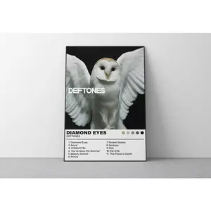 Deftones Diamond Eyes Album Cover Style Poster, Vintage Retro Alternative Rock Music Wall Art (Unframed / Print Only)