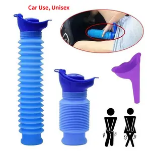 New Model Extra-Thick and Leak-Proof Urinal Car Urinal Bucket Outdoor Standing Urine Emergency Travel Portable Reusable Shrinkable Camping