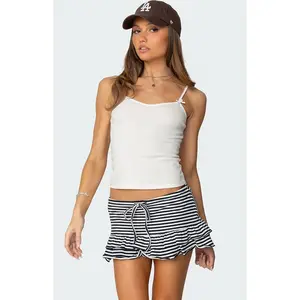 Edikted Women's Jay V Neck Tank Top