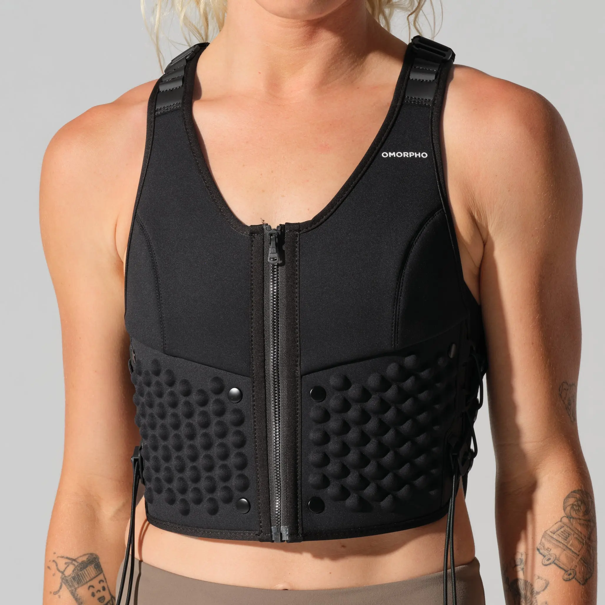 OMORPHO Women's G-Vest Icon - Weighted Vest with Lock-In Snap