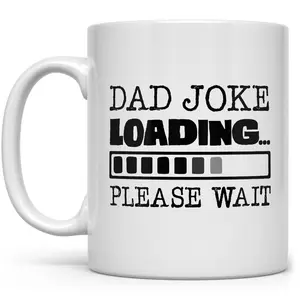 Dad Joke Loading Mug - Ceramic Coffee Cup Classic Drinkware