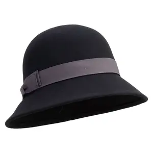 Women's Slanted Brim Cloche Hat