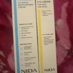 NIDA YouthfulFormula Cream and Revive Cream Bundle Elastic Skin Moisturize Daily Radiant Skin