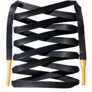 Flat Waxed Shoelaces Silicone