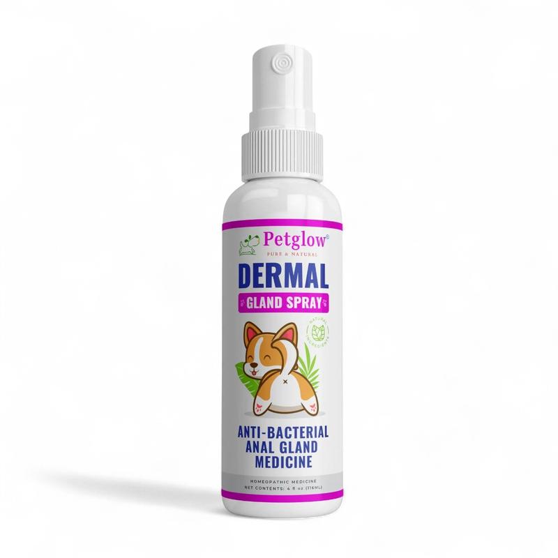 Petglow Dog Anal Gland Infection Treatment - Hygiene Spray, 4 fl oz