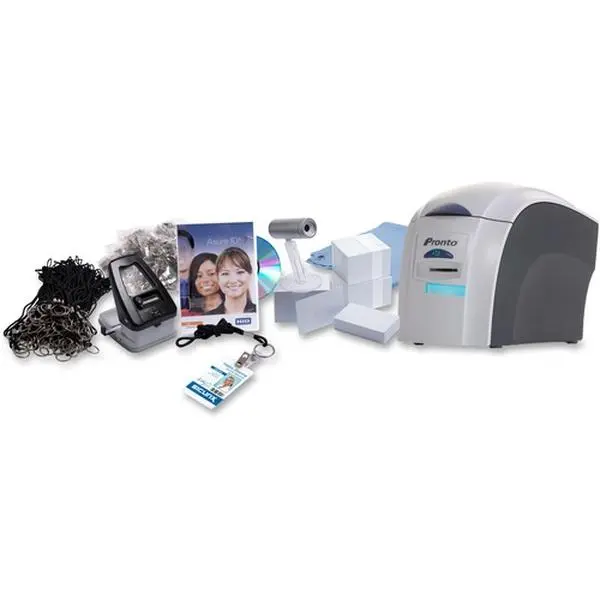 Baumgartens SRX36490001K1 Pronto Desktop Dye Sublimation & Thermal Transfer Printer, Dark Gray