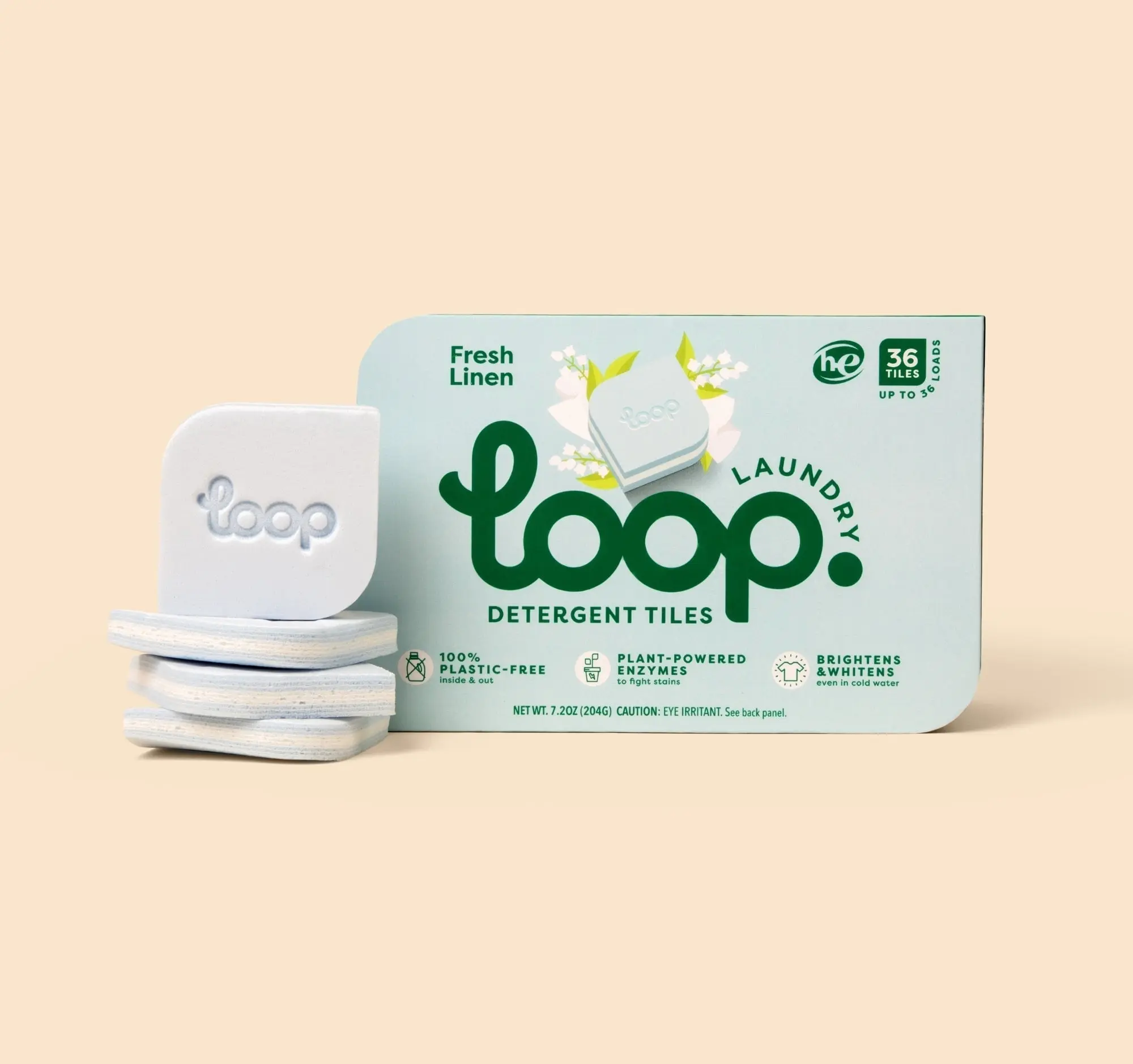Loop Detergent Tile – Fresh Linen