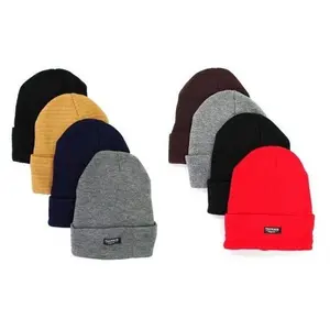 Unisex Fleece-Lined Winter Hat (4-Pack) Unisex Fleece-Lined Winter Hat (4-Pack)