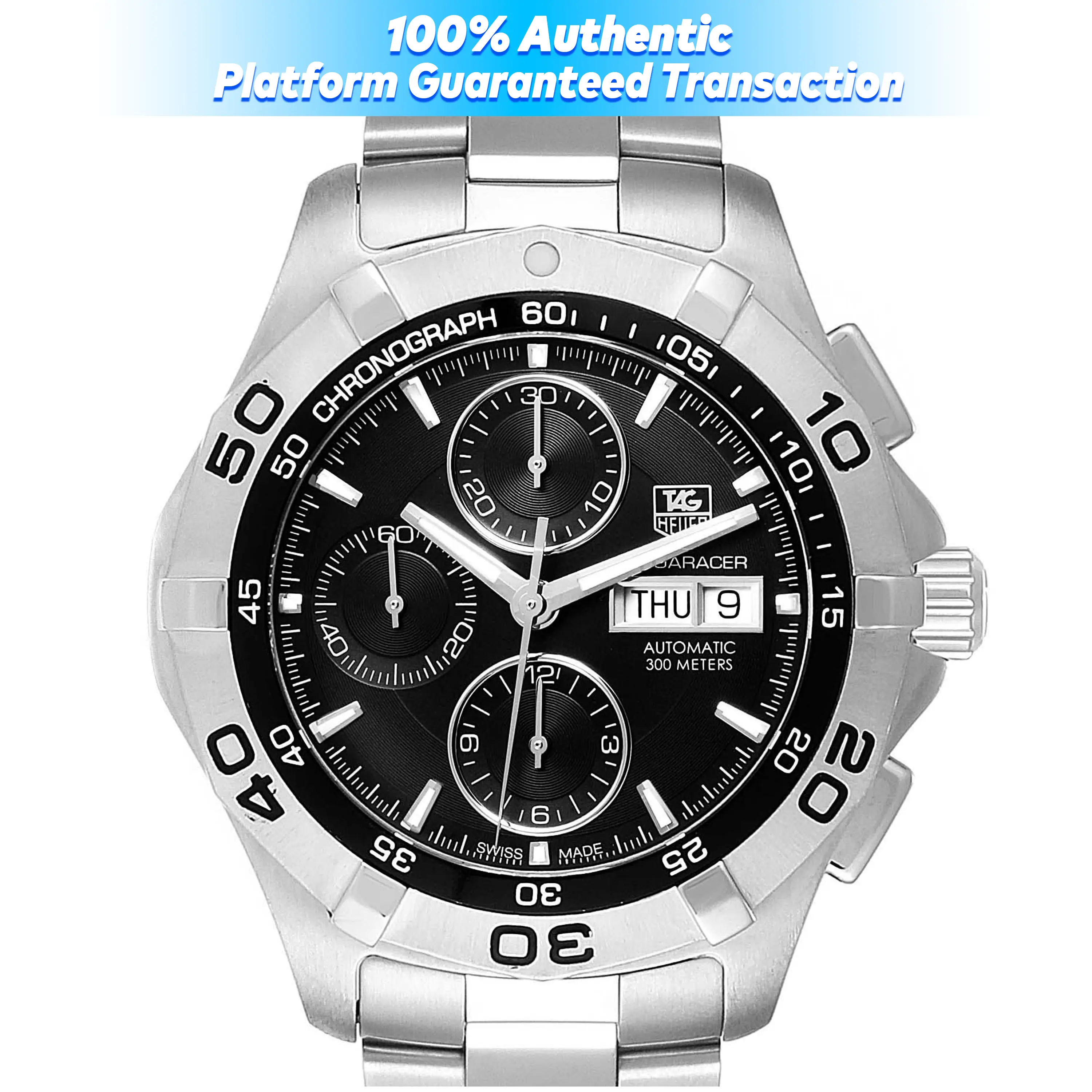 TAG Heuer Aquaracer 300M Calibre 16 Day-Date Chronometer Automatic Chronograph CAF5010.BA0815/0226