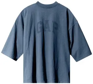 Yeezy Gap Engineered by Balenciaga Dove 3/4 Sleeve Tee 'Dark Blue'