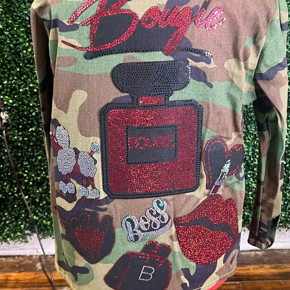 BOUGIE CAMOUFLAGE JACKET