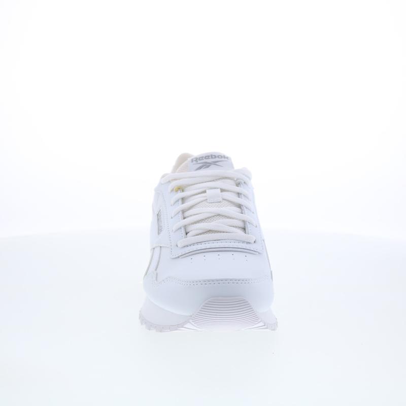 Reebok Glide Wide D Womens White Wide Synthetic Lifestyle Sneakers Shoes