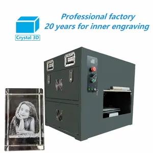 Crystal 3D Block Cube Ball Key Chain Photo 3d Laser Internal Inner Interior Engraving Engraver Machines for Gift Trophy Souvenir Deposit