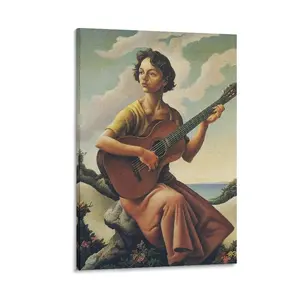 Thomase Hart Benton Drawing Poster Artworks Canvas，  Room Aesthetic Wall Art Home Modern Decor Gift. (27) Canvas Poster Bedroom Decor Sports Landscape Office Room Decor Gift Frames Ornaments Frame-.