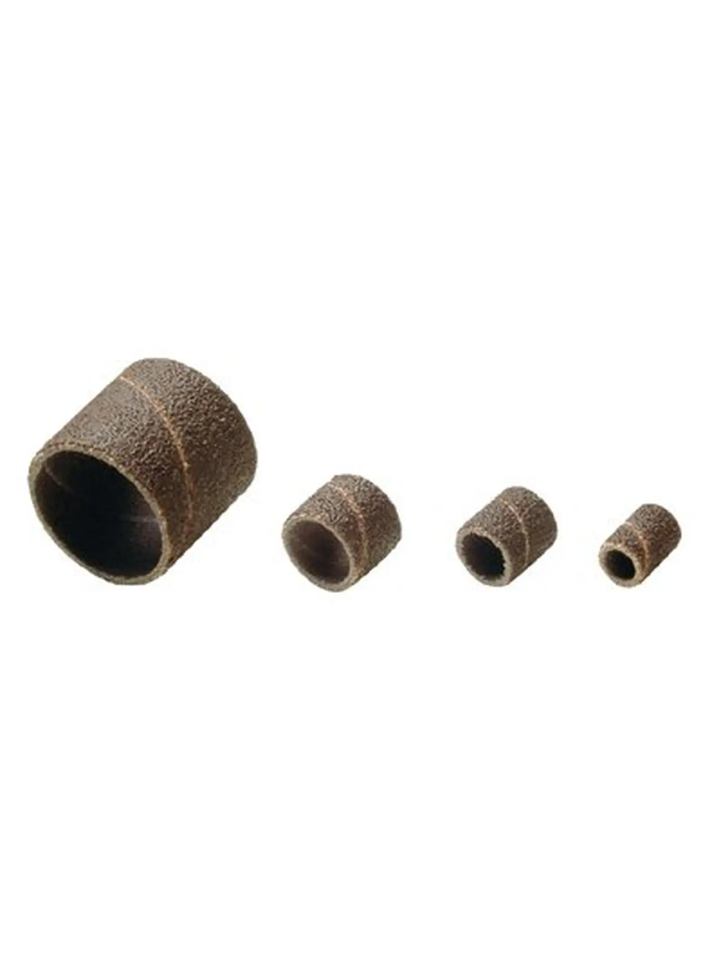 Dremel 114-408 1/2 in Coarse 60-Grit Aluminum Oxide Sanding Bands, 6-Pack Drum-Mount Paper Bands, Easily Replaceable on Drums for Rust Removal, Shaping Rubber, Smoothing Wood and Fiberglass