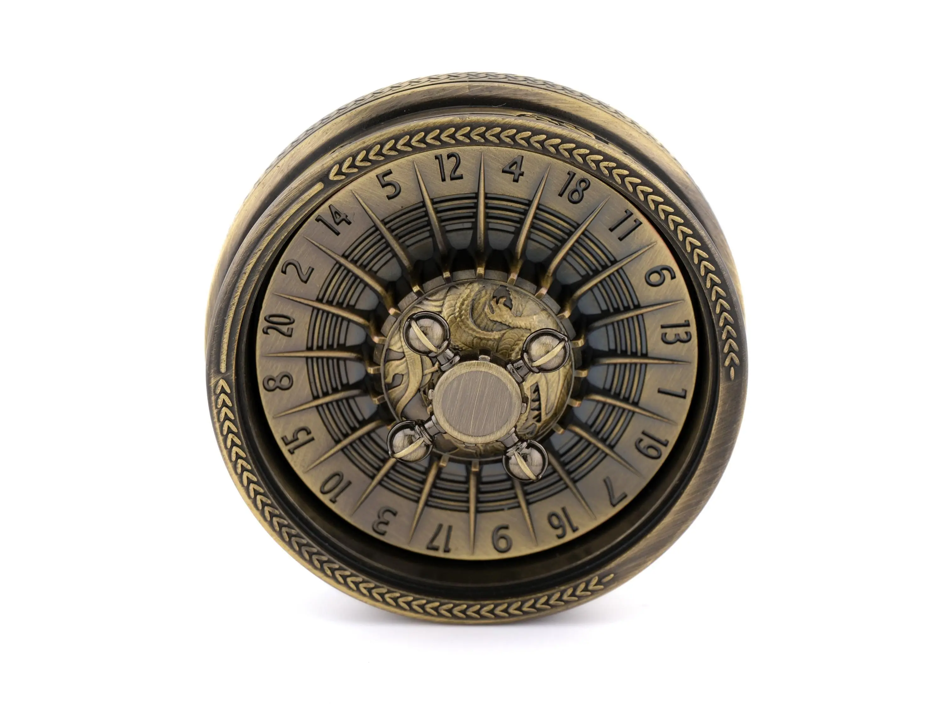 Casino Roulette Spinning D20 Dice: Fidget RPG Dice
