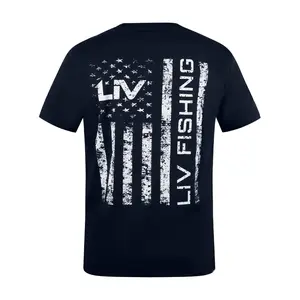 LIV Fishing Flag T Shirt
