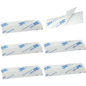 6 Sets White Horizontal Blind Repair Tabs Blind Fixers for Horizontal Blinds Replacement Slats & Parts(1" W x 3" L)