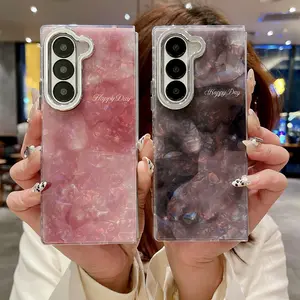 A high-end phone case pattern with dense and flashing leopard print for Fold 7/6/5/4/3 folding phone case-hnZD01