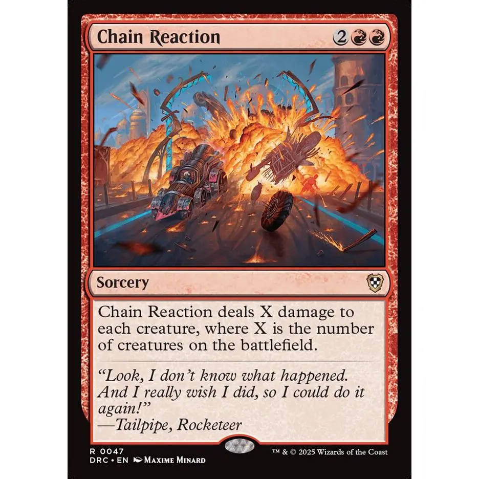 Chain Reaction (47) - Aetherdrift Commander (DRC)