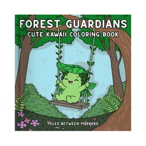 Forest Guardians Coloring Book By Miles Between Markers