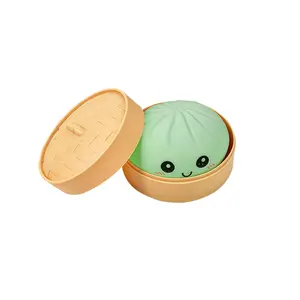 Stress Relief Simulation Food Toy, Kawaii Squishies, Soft Non-Sticky Squeeze & Bounce Design, Portable Fun Play Stress Ball, Ideal for Anxiety Reduction